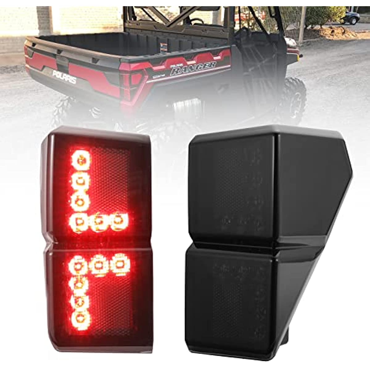 Polaris Ranger 1000 XP LED Smoked Lens Tail Lights A & UTV PRO