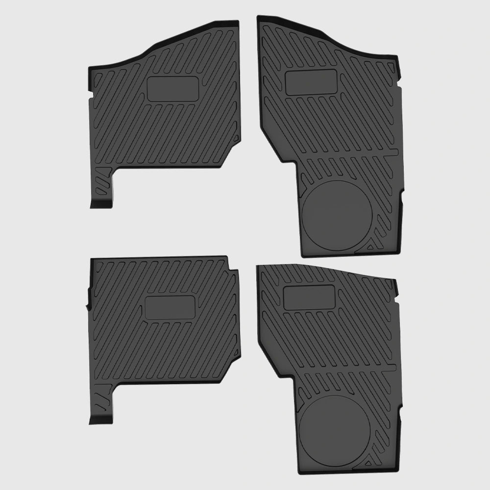 Rubber Bed Mat Liner For Ranger XP 1000, TPE Rear Cargo Bed Mat All
