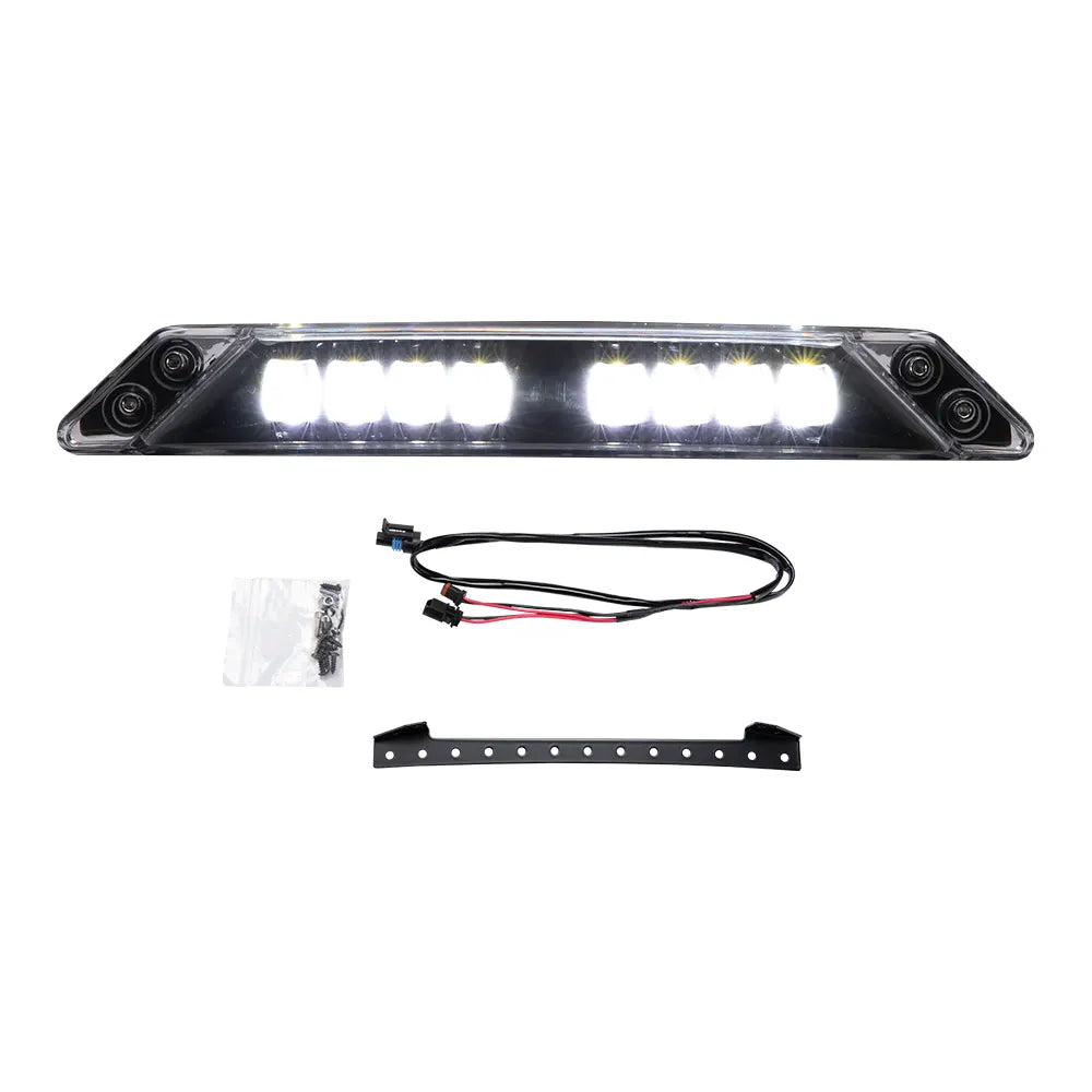 thumbnail interactive-video image 1 of Motorcycle LED Auxiliary Light Kit With Connector Mount Brackets Wire 1 of 9