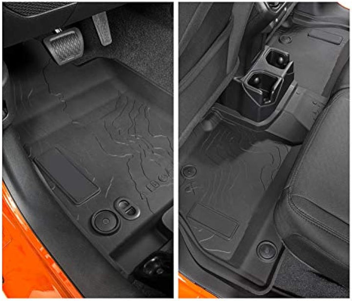 Floor Mats with Drain Plugs for Jeep Gladiator | A & UTV PRO