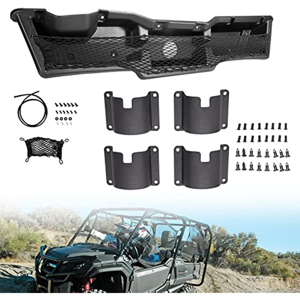 Under Dash Storage Box & Door Cup Holders for Honda Pioneer 1000