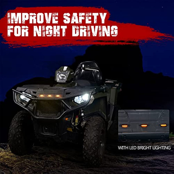 Front Rack With LED Lights for Polaris Sportsman 570