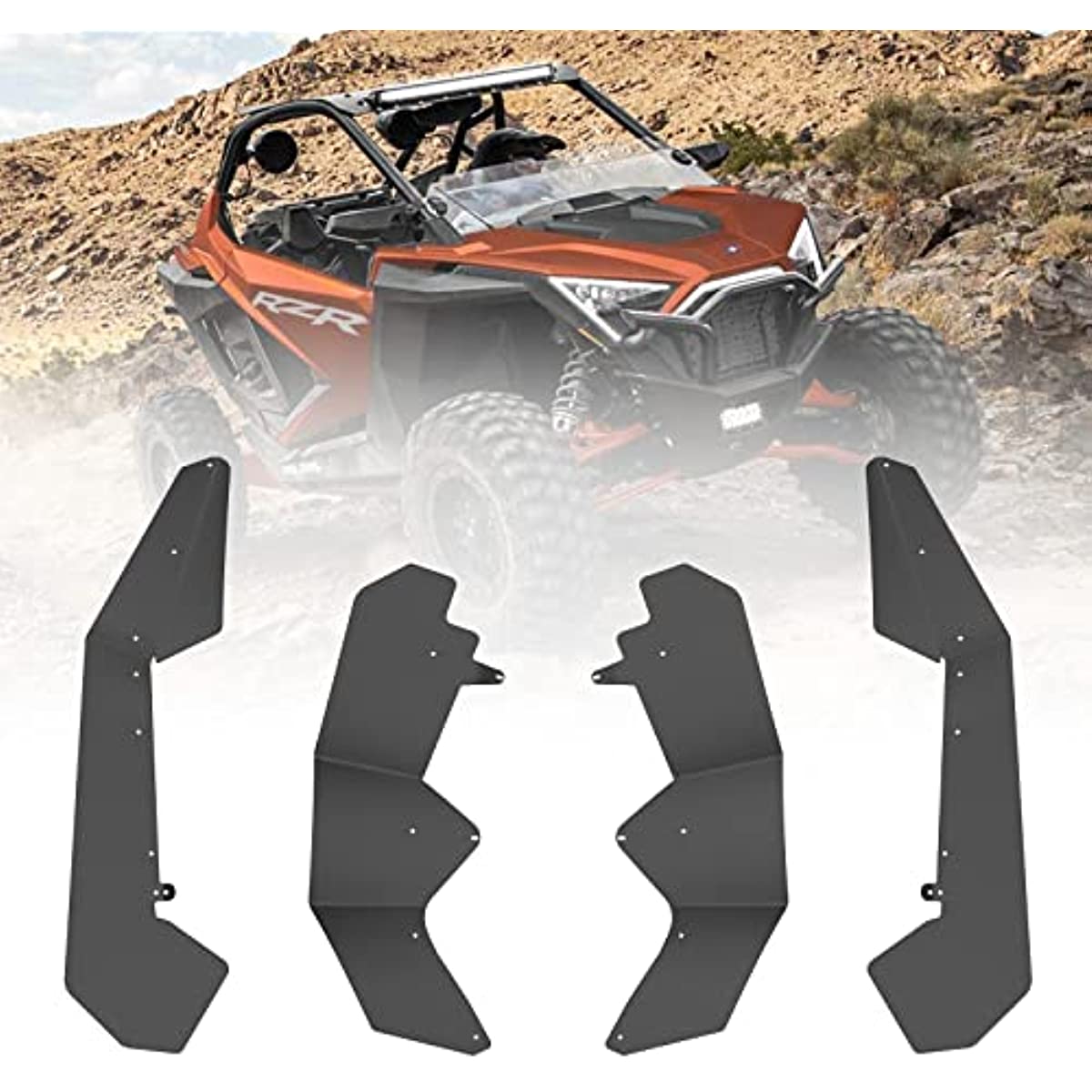 Polaris RZR PRO R Fender Flares A & UTV PRO