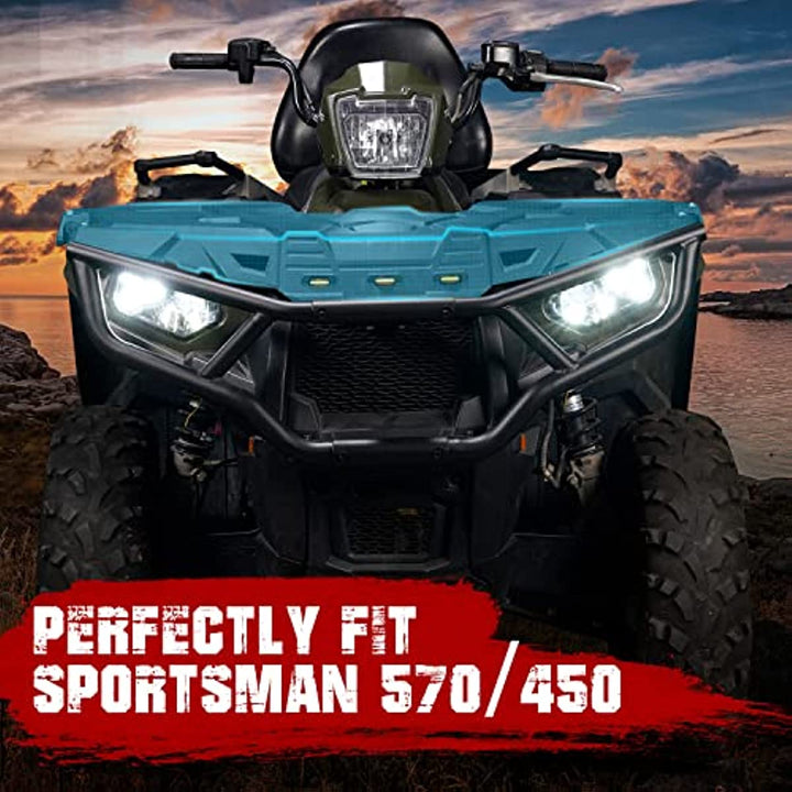 Front Rack With LED Lights for Polaris Sportsman 570