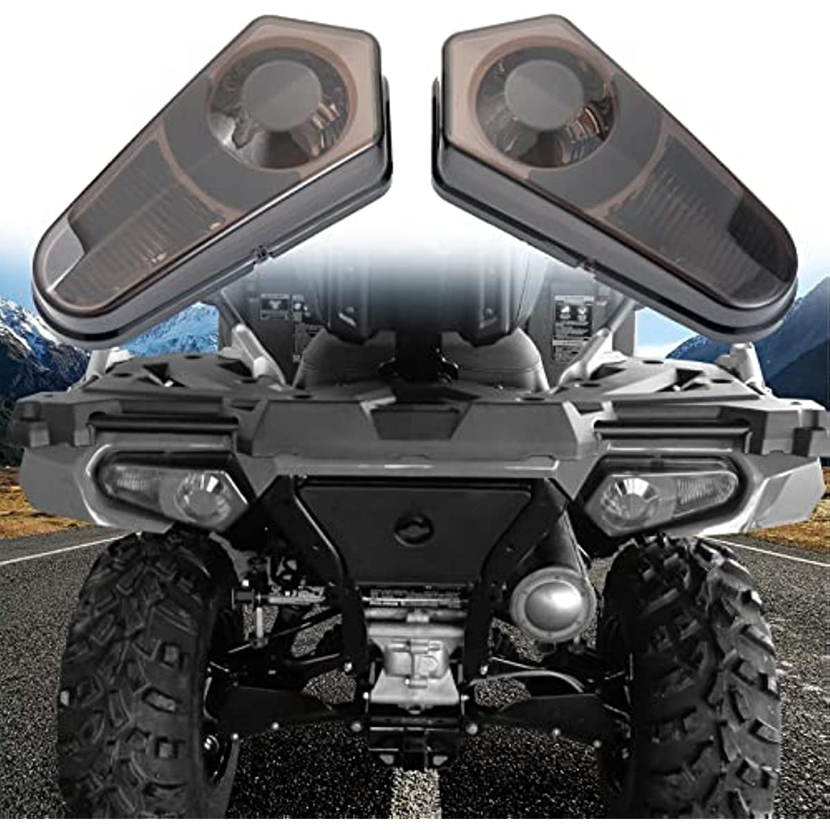 Upgrade Your Ride With LED Halo Rings For Polaris Sportsman ATVs (2011 & Later Models)