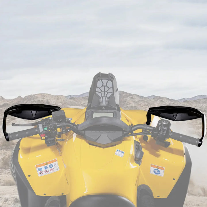 Handguard Wind Deflectors with Mount Bracket Kit for Can-Am Outlander