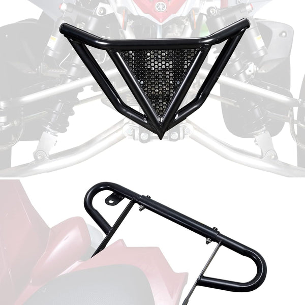 Front Bumper Guard & Rack Rear Wide Grab Bar for Yamaha Raptor 700 / 700R 2006-2022 Accessories
