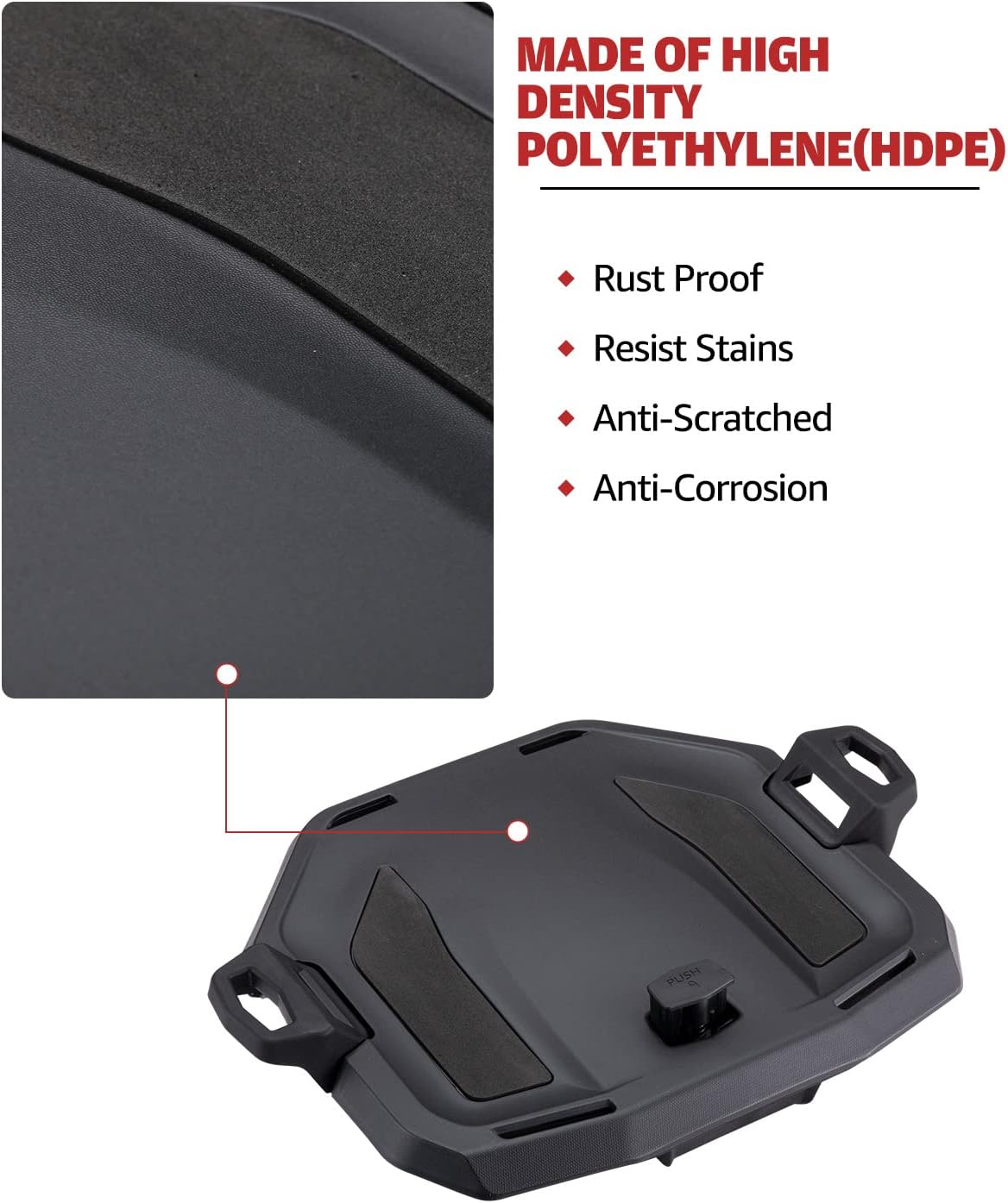 can-am ryker リアラックキット linqシステム Rear Rack Plate for Can-Am Ryker – Kemimoto