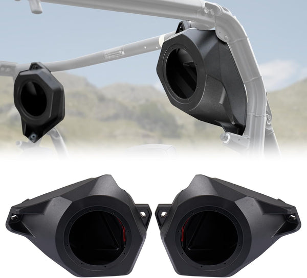 Rear Roof Speakers Pods for Can Am Maverick Trail Sport/Commander 2018-2025 Accessories, Replace #715003672