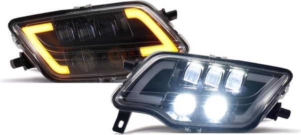 LED Headlights Assembly for Honda Pioneer Talon Accessories 2014-2025