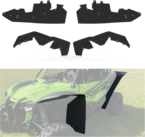 Fender Flares Extensions for 2019-2024 Honda Talon 1000x 1000r 1000x4