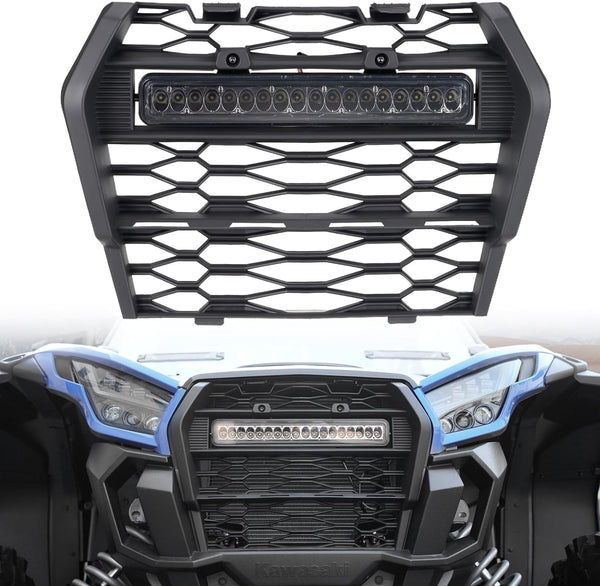 Grille with Light for Kawasaki Teryx KRX 1000