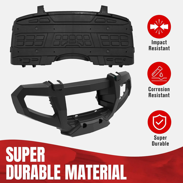 Front Bumper & Service Cover Set for Polaris Sportsman