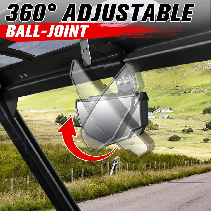 Rear & Side Mirrors Kit for Can-Am Defender