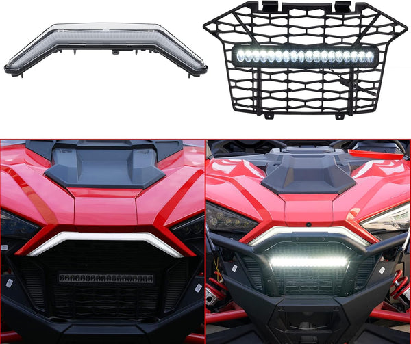 Front Fang Accent Light & Grill Light for 2020-2024 Polaris RZR PRO XP/PRO XP 4/ PRO R, Replace OEM #2884346