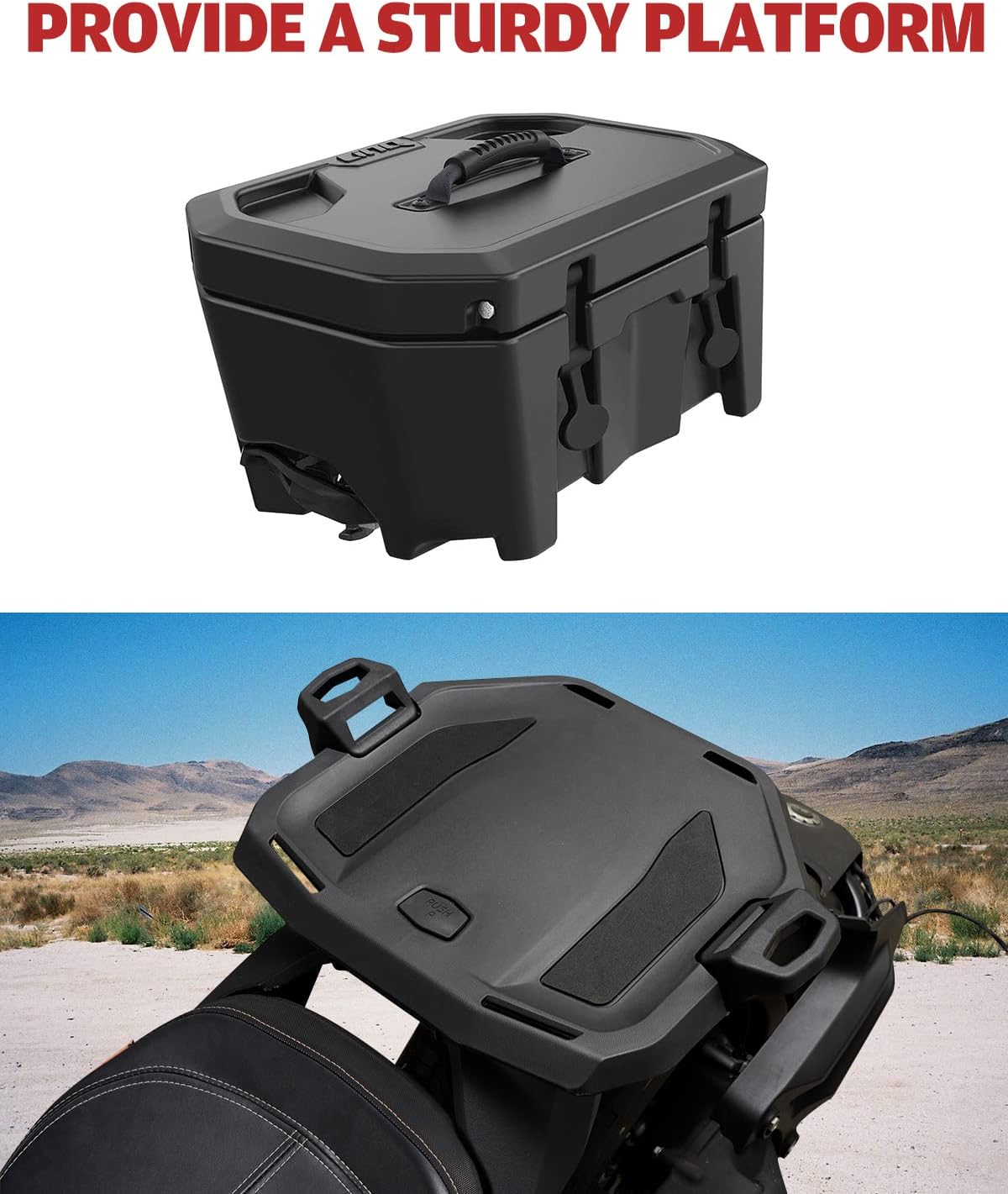 Rear LinQ Rack for Can-am Ryker | A & UTV PRO