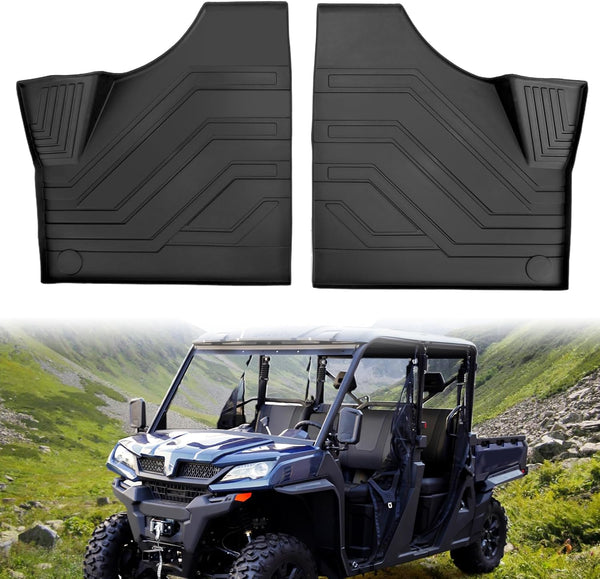 Front TPE Floor Mats for CFMOTO UForce 1000 2019-2025/1000 XL 2022-2025