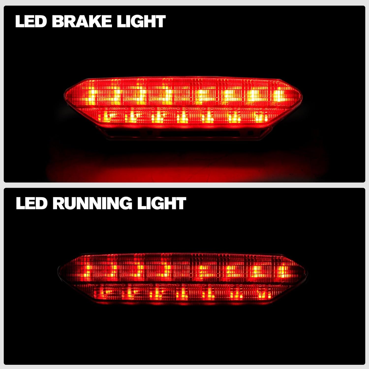 thumbnail image 2 of Rear Taillight For Yamaha Moto 4, Big Bear, Wolverine, Kodiak YFM350 YFM400 250 2 of 4