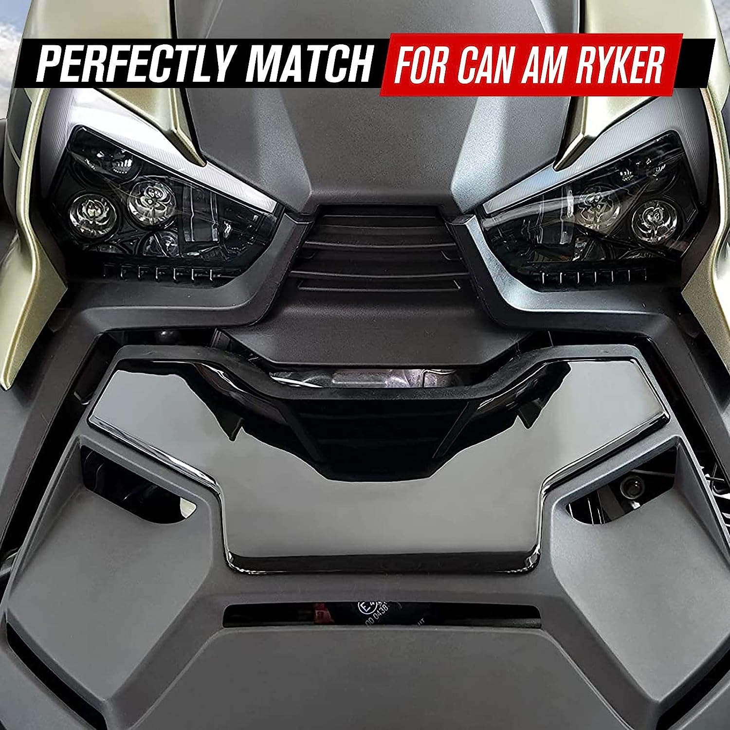 Front Center Fairing With Accent Light For Can Am Ryker 19 - View #8