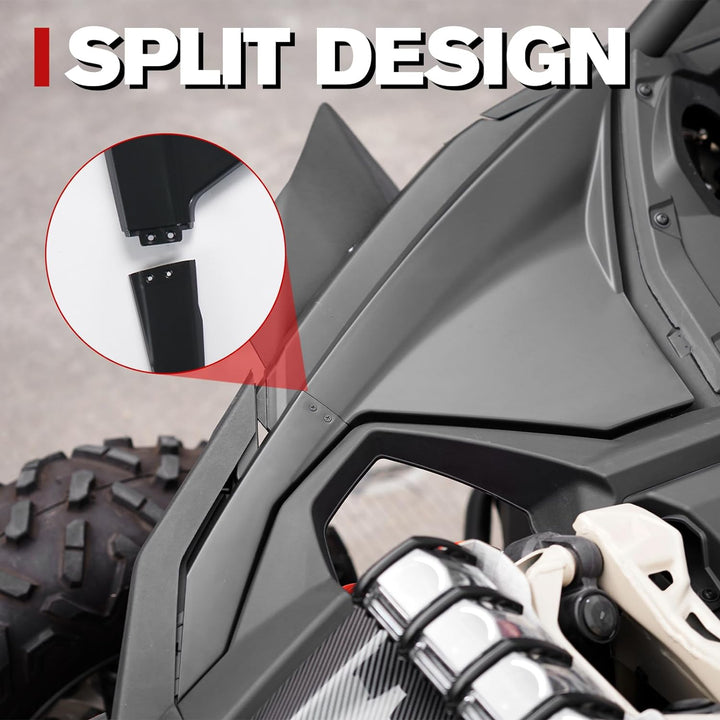 Maverick R Rear Fenders Front Fenders for Can Am Maverick X3 | A & UTV PRO