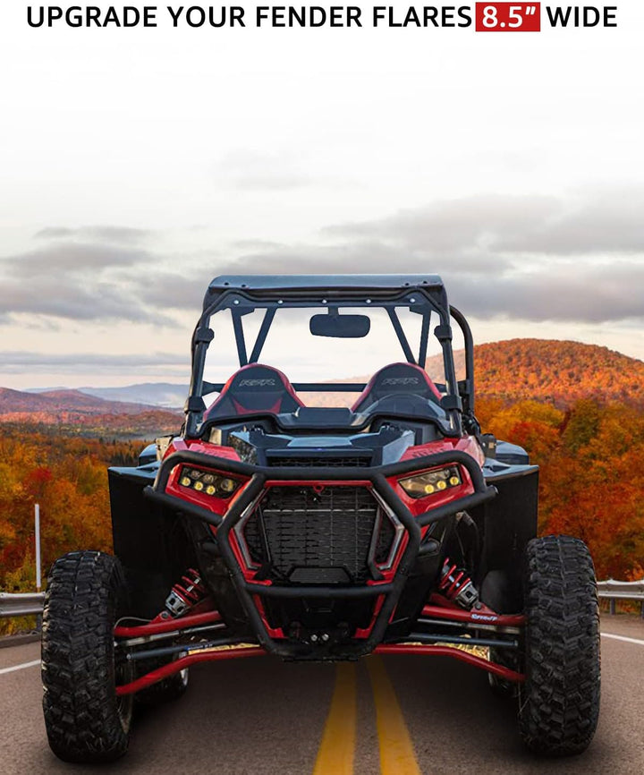 Front Fender Flares for Polaris RZR XP 1000, Replace # 2881985