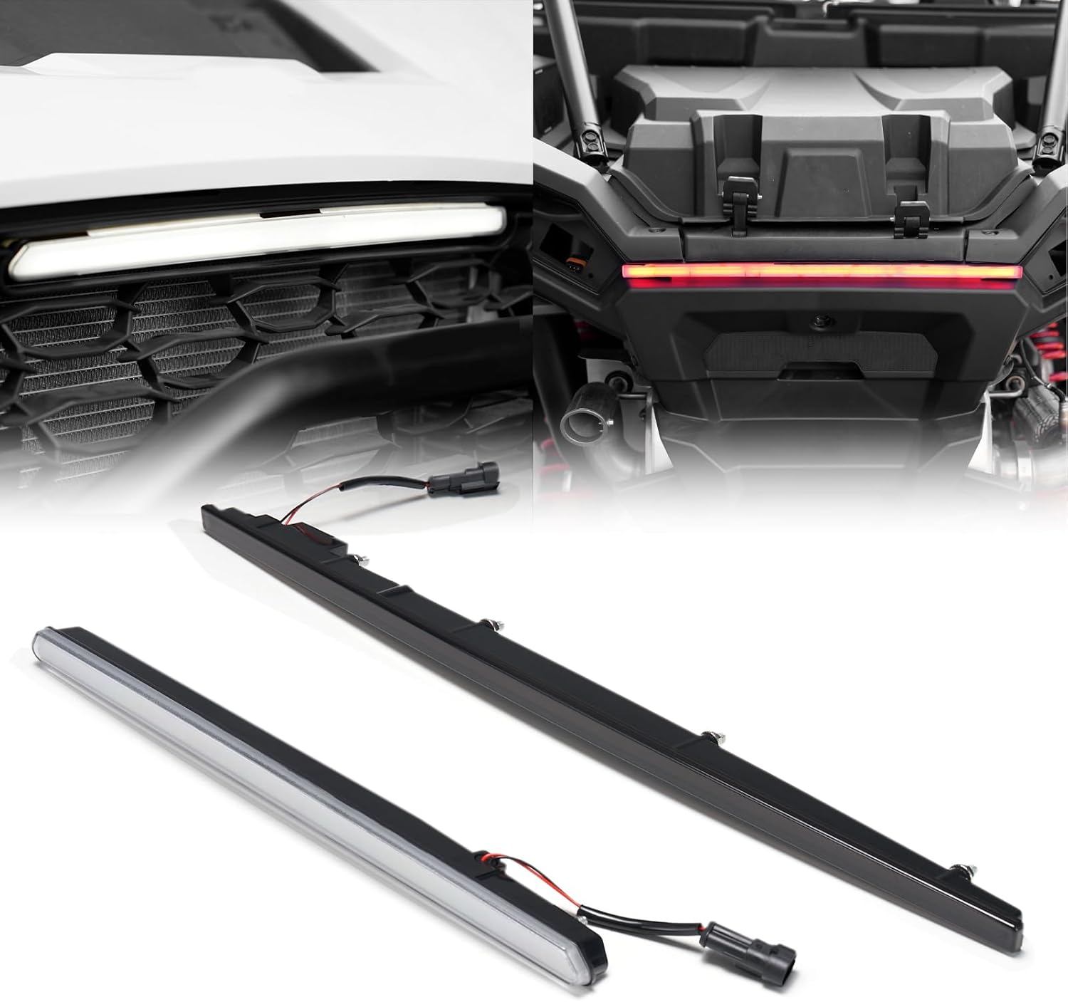 Fang Lights & Rear Center Tail Light Kit for 2024 Polaris RZR XP 1000 ...