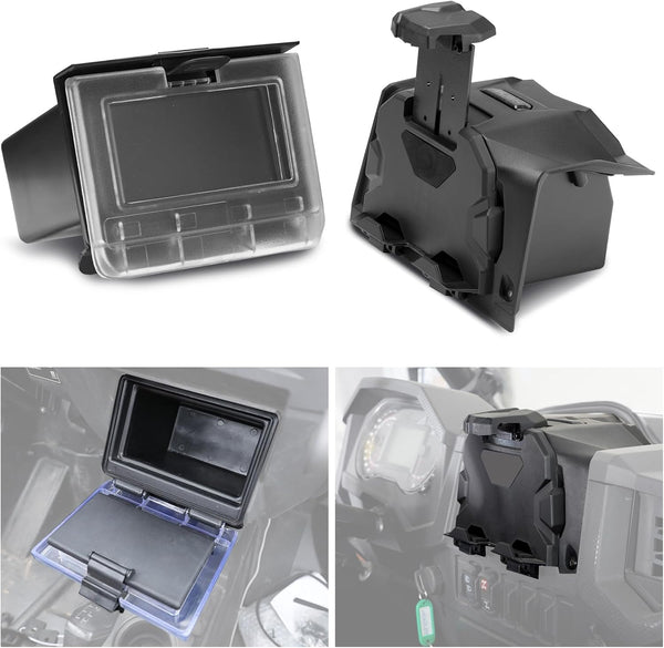 Tablet Holder & Center Dash Storage Box for Polaris RZR XP 1000 / XP 4 1000 2014-2018