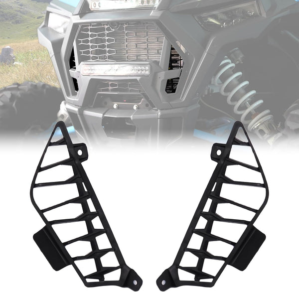Fascia Grilles for Polaris RZR XP1000 RZR XP/XP4 1000 XP/XP4 TURBO/TURBO S/Trail/Trail S 2019-2023, Replaces #5454588-070, 5454587-070
