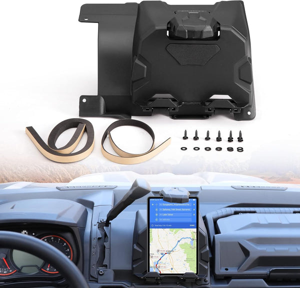 Electric Device Tablet Holder for Can-Am Defender HD5 HD8 HD10 2016-2024