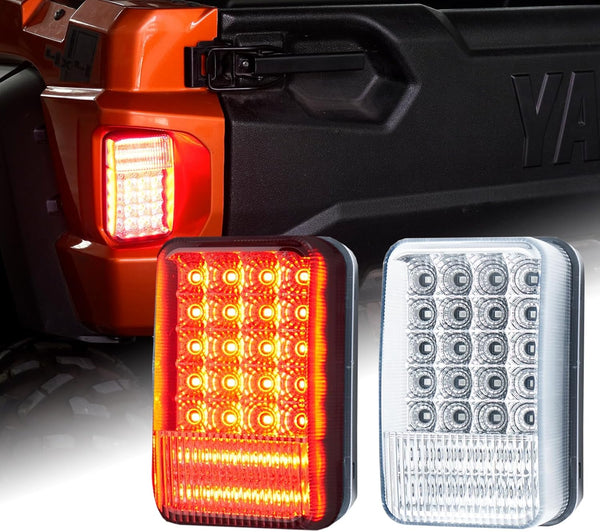LED Tail Light for Yamaha Rhino 450 660 700/ Grizzly/Big Bear/Bruin/Kodiak/Wolverine/Viking, Replace OEM # 5KM-84710-01-00