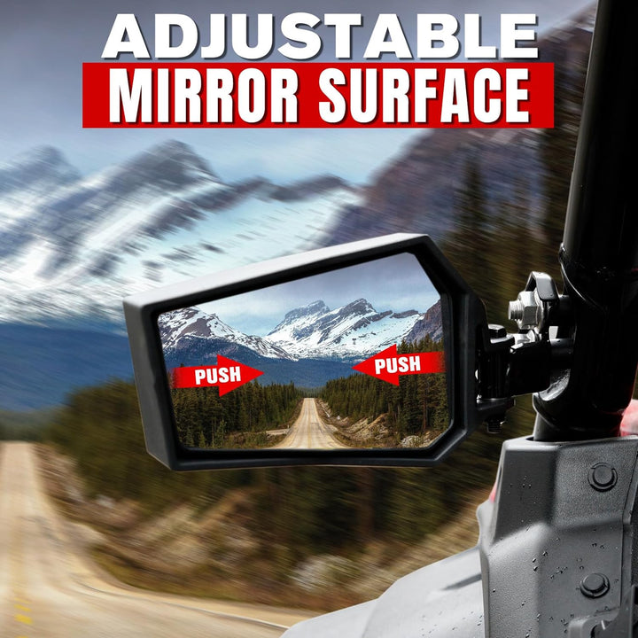 Side Mirrors for Honda Pioneer 1000, Replace OEM # 0SV05-HL4-202