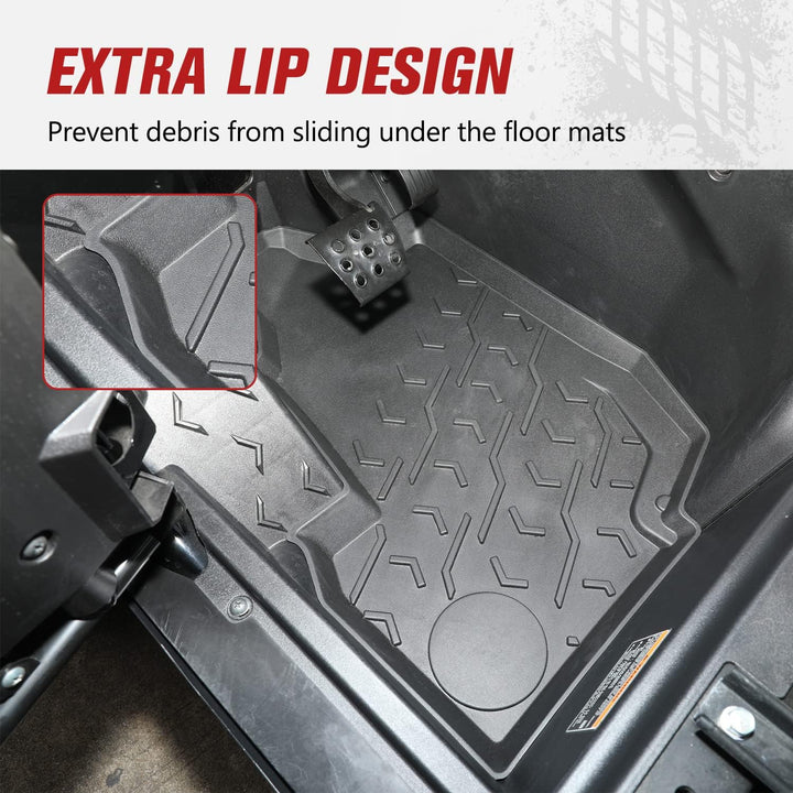 Front Floor Mats for Kawasaki Teryx KRX 1000