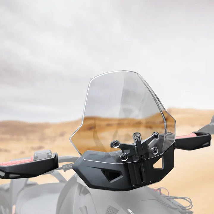 Sport Windshield & Aluminum Handguards Kit for Can-Am Ryker