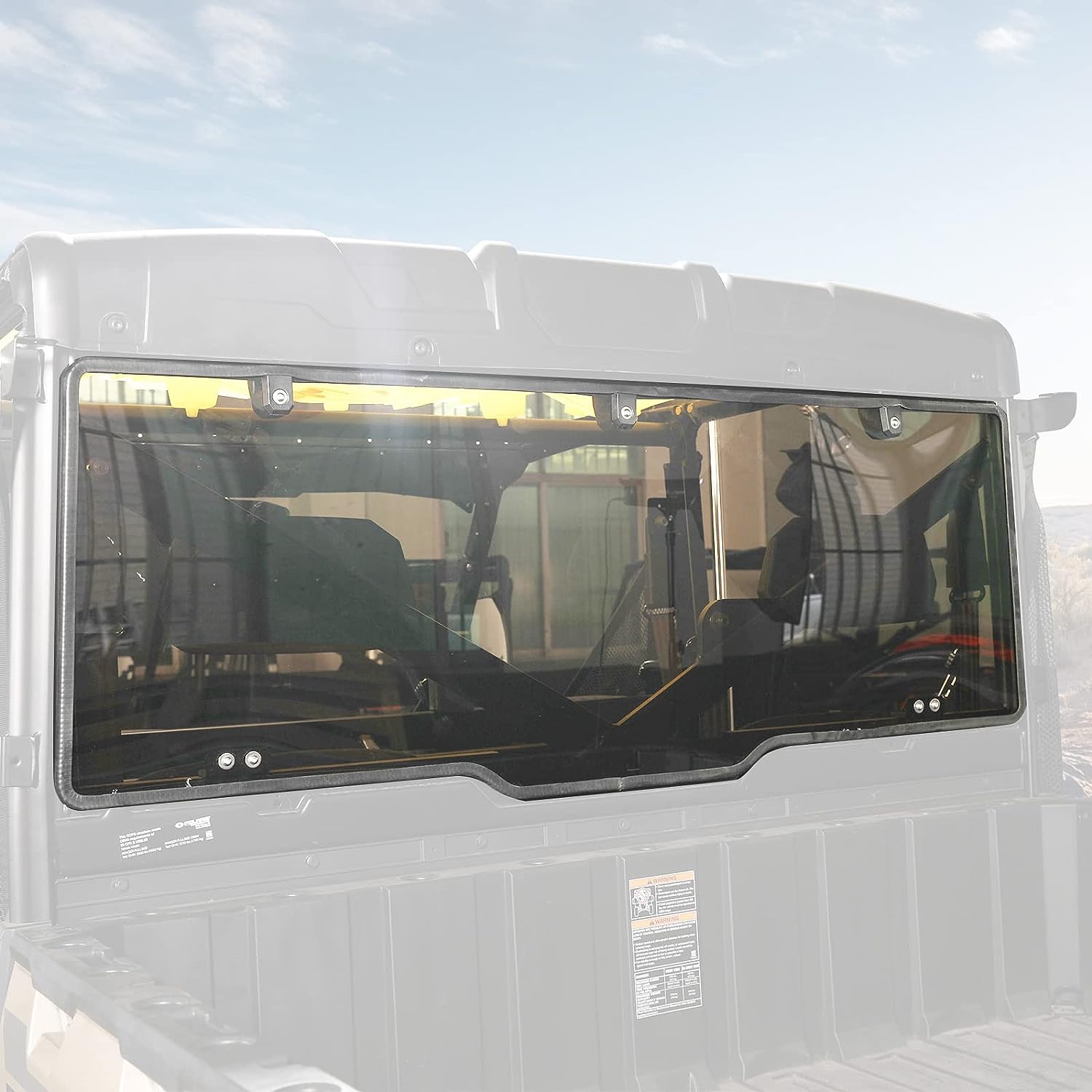 Polaris Ranger Rear Windshield | A & UTV PRO